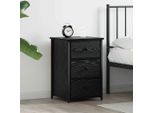 Stabli MöBel Comodino Con Cassetti In Rovere Nero 40 X 36 X 60 Cm - Comodini E Armadi CC3014442 1Pacco