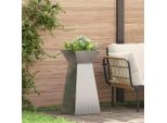 Best MöBel Fioriera A Colonna 2 Pezzi Argento 35 X 35 X 73 Cm Acciaio - Letti CL7427497 1Pacco