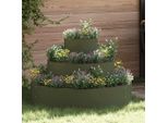 Maison Exclusive - Vaso Da Giardino Verde Oliva 90 X 90 X 20 Cm