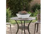 Maison Exclusive - Vaso Da Giardino Argento 40 X 40 X 15 Cm Acciaio Inossidabile