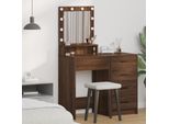 Best MöBel Tavolino Da Toilette Brown Oak Optics 50 X 41 X 135 Cm Materiale A Base Di Legno - Tavolini Da Toilette CL9797051 1Pacco