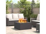 Best MöBel Camino Nero 80 X 80 X 40 Cm Acciaio Laminato A Freddo - Cesti E Vassoi Per Caminetti Cloris New2538026 1Pacco