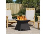 Design New Fire Pit Nero 48 X 48 X 40 Cm Acciaio Laminato A Freddo - Cestini E Ciotole Per Caminetti Mobili2025 CHY7216291 1Pacco