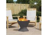 2025 Cloris Fire Pit Nero 50 X 50 X 40 Cm Acciaio Laminato A Freddo - Cesti E Vassoi Per Fuochi Vendita7425091 1Pacco