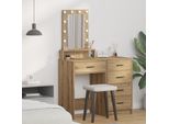Best MöBel Tavolino Da Toilette Con Contenitore Marrone 50 X 41 X 140 Cm Legno Composito - Tavolini Da Toilette Cloris New6712258 1Pacco