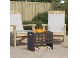 Pratico Focolare Nero 50 X 30 X 40 Cm Acciaio Laminato A Freddo - Cestini E Vassoi Per Il Fuoco ,Arredamento Di Design 4525557 1Pacco