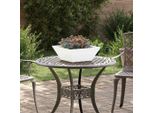 2025 Cloris Fioriera Da Giardino 5 Pezzi Bianco 40 X 40 X 15 Cm Acciaio - Letti Vendita9800368 1Pacco