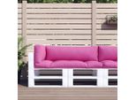 Cuscino Per Pallet Durevole 3 Pz. Tessuto Oxford Rosa - Cuscini Per Mobili Da Giardino Octo4524965 1Pacco