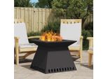 Best MöBel Camino Nero 60 X 60 X 50 Cm Acciaio Laminato A Freddo - Cesti E Vassoi Per Caminetti Cloris New4097637 1Pacco