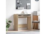 Maison Exclusive - Scrivania In Rovere Sonoma 77,5 X 43 X 79 Cm Materiale Ligneo