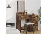 Best MöBel Tavolino Da Toilette In Rovere Fumé 50 X 41 X 140 Cm Materiale A Base Di Legno - Tavolini Da Toilette Cloris New3914341 1Pacco