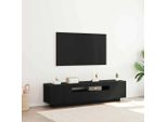 Best MöBel Mobile Tv Nero 160 X 35 X 40 Cm Materiale Legno - Mobili Tv Cloris New3645529 1Pacco