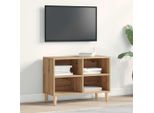 Maison Exclusive - Mobile Tv In Rovere Artisan 69,5 X 30 X 50 Cm Materiale Ligneo