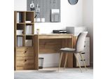 Maison Exclusive - Scrivania In Rovere Artigianale 90 X 50 X 76 Cm
