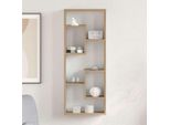 Maison Exclusive - Mensola Da Parete In Rovere Artigianale 36 X 16 X 90 Cm Materiale Ligneo