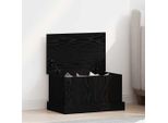 Pratica Scatola Portaoggetti In Rovere Nero 50 X 30 X 28 Cm Pannelli A Base Di Legno - Scatole Portaoggetti ,Mobili Di Design 1390714 1Pacco