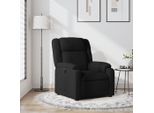 Poltrona Reclinabile In Stile Elegante, Tessuto Nero - Tv & Poltrona Reclinabile Hommie6268378 1Pacco