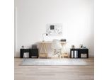 Set Di Mobili Tv Bei Cloris 2 Pezzi Look Rovere Nero 72 X 35 X 36,5 Cm - Mobili Tv Nuovo8589898 2Pacchi
