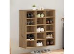 Stabli MöBel Scarpiera Artisan Oak 77,5 X 30 X 83,5 Cm Materiale A Base Di Legno - Portascarpe CC9679964 1Pacco