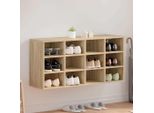 Design Nuova Scarpiera Sonoma Rovere 103 X 30 X 51 Cm Materiale Legno - Scaffali Per Scarpe Mobili2025 CHY5576088 1Pacco