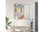 Maison Exclusive - Comodino Da Parete In Cemento Grigio 100 X 10 X 100 Cm