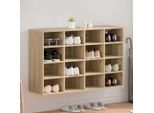 Scarpiera In Stile Elegante Rovere Sonoma 103 X 30 X 67 Cm Materiale A Base Di Legno - Scaffali Per Scarpe Hommie1483990 1Pacco