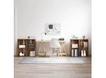 Set Di Mobili Tv Semplici 4 Pezzi In Legno Di Recupero 37 X 35 X 72 Cm Materiale A Base Di Legno - Mobili Tv DE9450068 4Parti