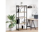 Maison Exclusive - Libreria In Rovere Artigianale 60 X 30 X 155 Cm Materiale Ligneo