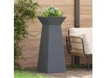Best MöBel Fioriera A Colonna 2 Pezzi Antracite 40 X 40 X 100 Cm Acciaio - Letti CL6264941 1Pacco