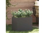 Maison Exclusive - Vaso Da Giardino Nero 50 X 32 X 40 Cm Acciaio Laminato A Freddo