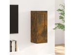 Vetrina Semplice Pensile In Rovere Fumé 35X34X90 Cm Materiale A Base Di Legno - Cassettiere DE3473034 1Pacco