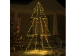 Design Nuovo Albero Di Natale A Forma Di Cono 300 Led Indoor & Outdoor 120X220Cm - Alberi Di Natale Artificiali Mobili2025 CHY7912372 1Pacco