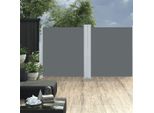 Best MöBel Tenda Laterale Estensibile Antracite 140 X 600 Cm - Ombrelloni Cloris New6999518 1Pacco
