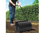 Rullo Liscio Per Prato Nero 63 Cm 50 L - Giardino E Fai Da Te EN7207058 1Pacco