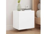 Maison Exclusive - Mobile Tv Bianco 40,5X30X40 Cm Materiale Ligneo
