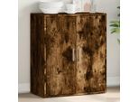 Stabli MöBel Mobile Credenza Rovere Fumé 79X38X80 Cm Materiale A Base Di Legno - Cassettiere CC1596862 1Pacco