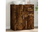 Best MöBel Cabinet Credenza Rovere Fumé 60X31X70 Cm Materiale A Base Di Legno - Cassettiere CL5910580 1Pacco