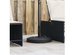 Pratico Supporto Per Ombrellone Con Maniglie Per Palo Ø38/48 Mm 25 Kg Rotondo - Supporto Per Ombrellone ,Design MöBel 9801232 1Pacco