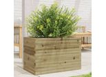Fioriera In Stile Elegante 70X40X45,5 Cm In Legno Di Pino Impregnato - Letti Hommie1769928 1Pacco