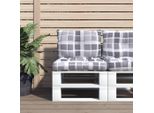 2025 Cuscino Pallet Cloris 2 Pezzi Tessuto Grigio Fantasia A Quadri - Cuscini Arredo Giardino Vendita6619628 1Pacco