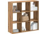 Maison Exclusive - Libreria In Rovere Artigianale 102X32X102 Cm Materiale Ligneo