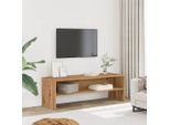 Maison Exclusive - Mobile Tv Marrone Rovere Artigianale 120X40X40 Cm Materiale Ligneo
