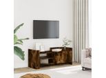 Maison Exclusive - Mobile Tv In Rovere Affumicato 100X35X40 Cm Materiale Ligneo