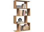 2025 Cloris Libreria Divisoria 4 Ripiani Rovere Artigianale 70X24X129 Cm - Librerie Vendita5158222 1Pacco