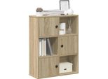 Stabli MöBel Libreria Rovere Sonoma 60X24X76,5 Cm Materiale A Base Di Legno - Librerie CC9239619 1Pacco