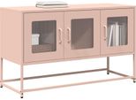 Best MöBel Mobile Tv Rosa 100,5X39X60,5 Cm Acciaio Laminato A Freddo - Mobili Tv Cloris New2779522 1Pacco