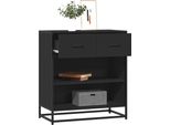 Maison Exclusive - Credenza Nera 68X35X76 Cm Materiale Ligneo
