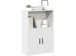 Design New Bookcase White 60X24X85 Cm Materiale A Base Di Legno - Librerie Furniture2025 CHY5577049 1Parcel