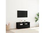 Mobile Tv Design Nero 90 X 35 X 40 Cm In Legno - Mobili Tv 2025 New2066720 1Pacco