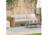 Divano Da Giardino In Stile Elegante Verde 185,5 X 60 X 62 Cm Legno Di Pino Impregnato - Divani Da Giardino Hommie6261696 1Pacco
